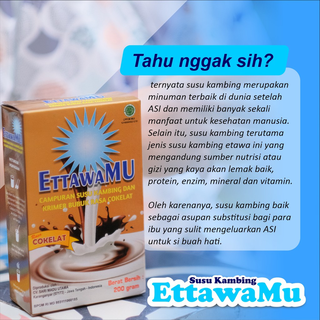 

Susu Kambing EttawaMU