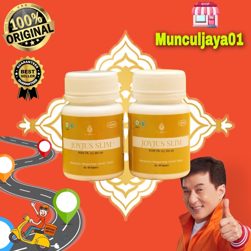 JOYJUS SLIM CAPSULE ASLI ORIGINAL Kapsul Pelangsing Joy Jus Slim