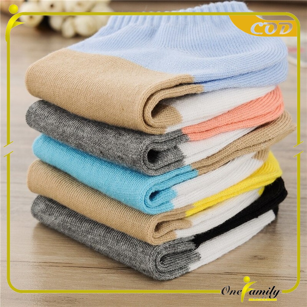 ONE - P51-P54 Kaos Kaki Pendek Dewasa / Kaos Kaki Semata Kaki / Kaos Kaki Ankle Motif / Short Socks-6