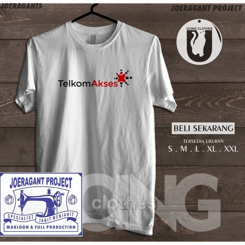 Kaos Baju Telkom Akses Logo Kaos Perusahaan JP joeragants