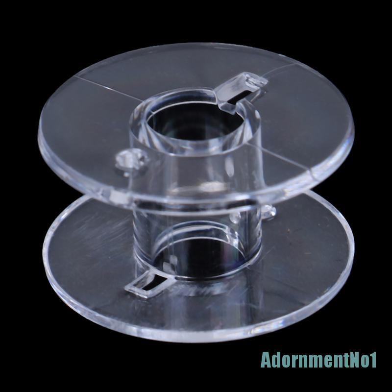 [AdornmentNo1]10/50Pcs Plastic Bobbins Sewing Machine Spools for Threads Bobbins Accessories