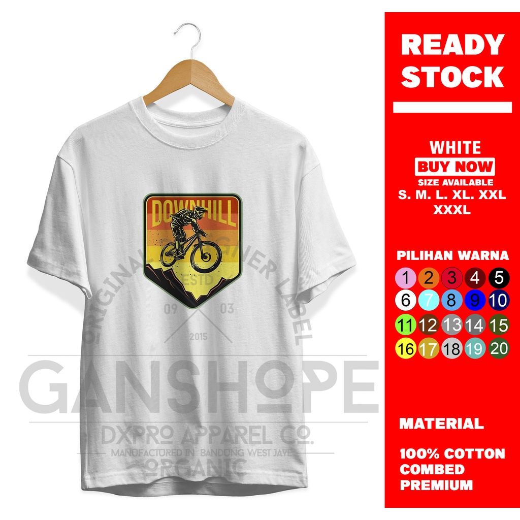 T'SHIRT BAJU SEPEDA DOWNHILL | GOWES MTB ORIGINAL DISTRO PRO X