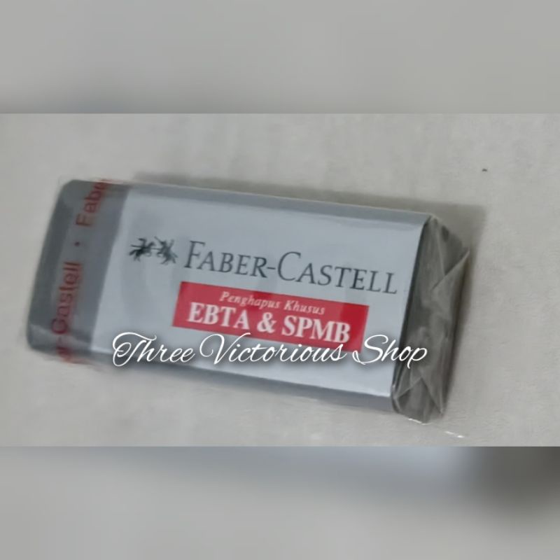 

original eraser EBTA & SPMB penghapus faber castell