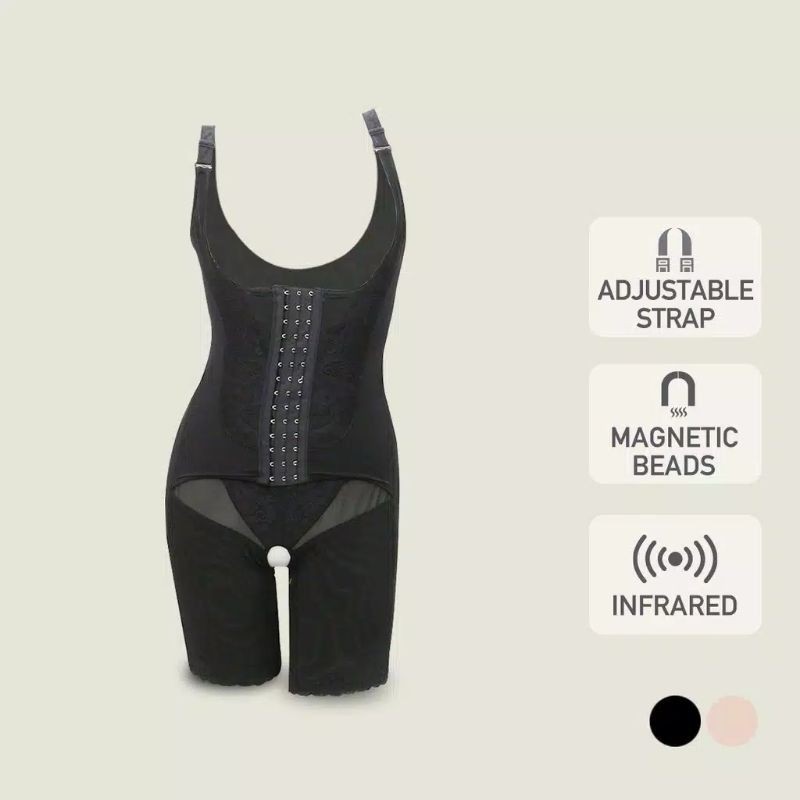 PL KORSET KOZUII SOSO Tedies ori/ korset pelangsing Black ORIGINAL KOZUII