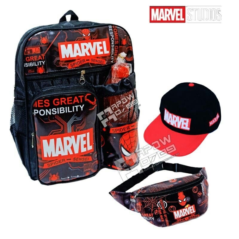 tas sekolah anak SD topi+topi+webag / tas anak laki laki Ransel anak