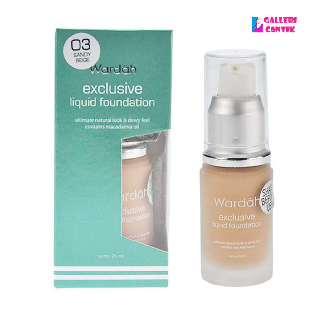 Wardah Lightening Liquid Foundation 25ML