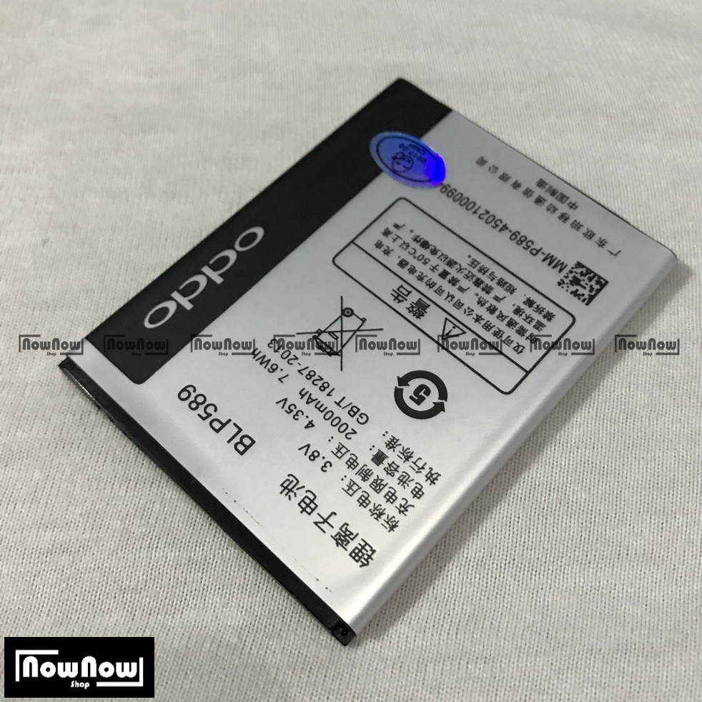 Baterai Oppo Joy 3 A11 A11W Mirror 3 R3001 BLP589 BLP 589 Original Batre Batrai Battery HP