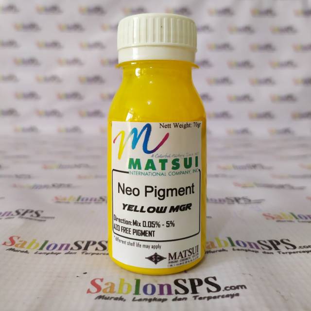 MATSUI NEO PIGMEN YELLOW MGR