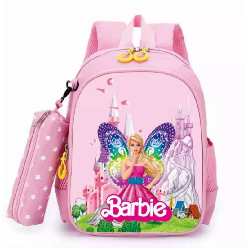 Tas Anak perempuan Barbie/ Tas ransel sekolah anak perempuan