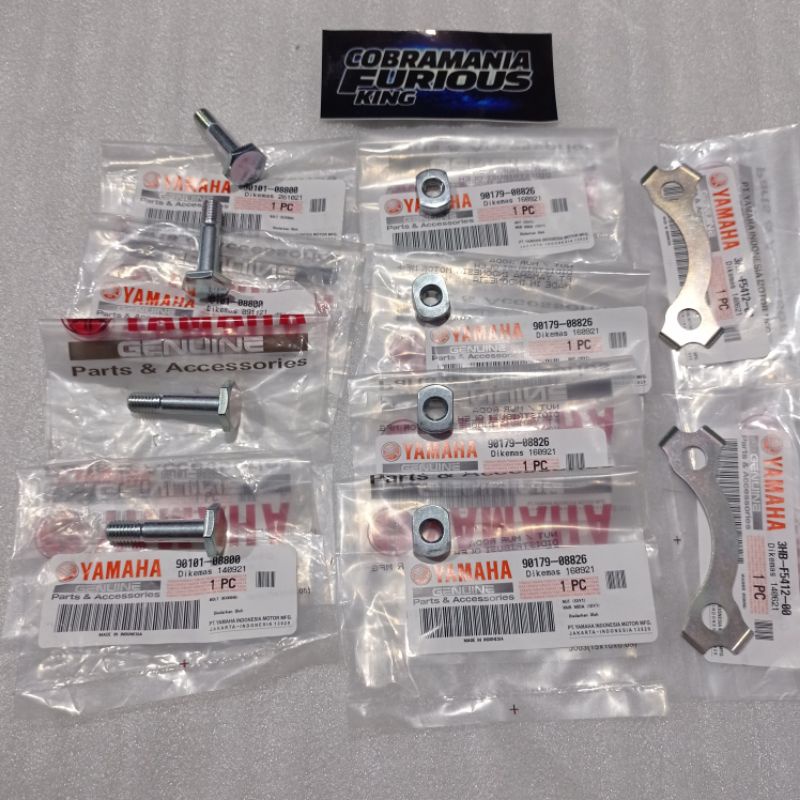 Baut gear nap gir belakang rx king rxking original yamaha genuine parts