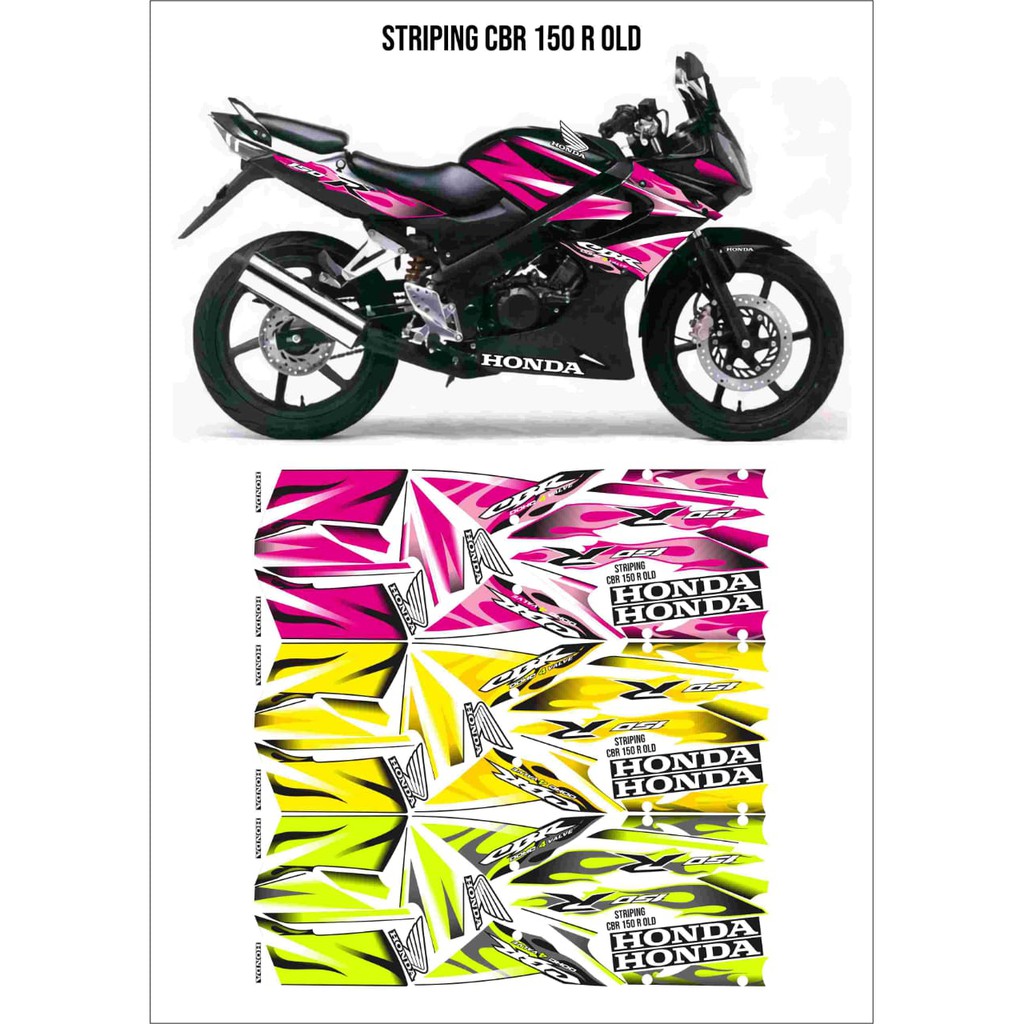 Striping Cbr 150 old