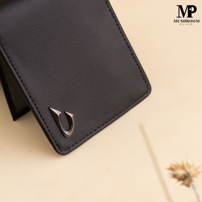 Dompet Pria Polos Planet Ocean Hitam Original Lokal - PO01-1