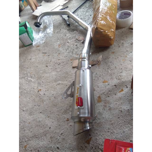 Knalpot cld leher road rance atau ngaceng buat satria fu