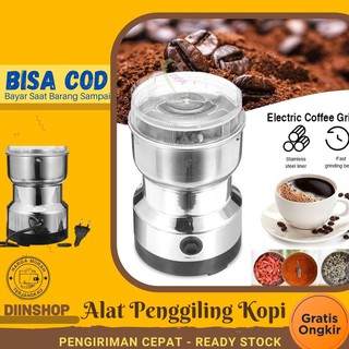 ALAT PENGGILING BIJI KOPI NIMA ELEKTRIK GILINGAN BLENDER BUMBU DAPUR