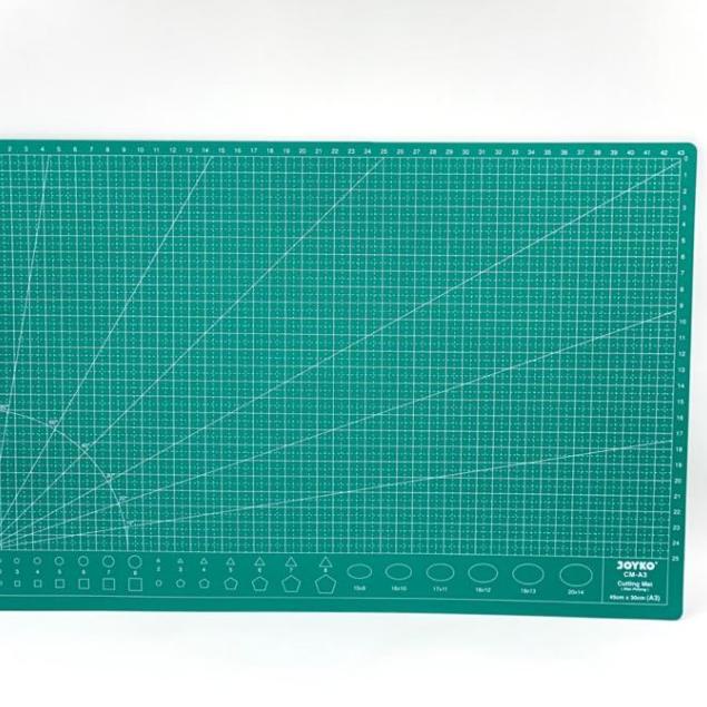 

❉ Cutting Mat Alas Tatakan Potong A3 Joyko A3 Double-sided 2 Sisi CM-A3 ♘