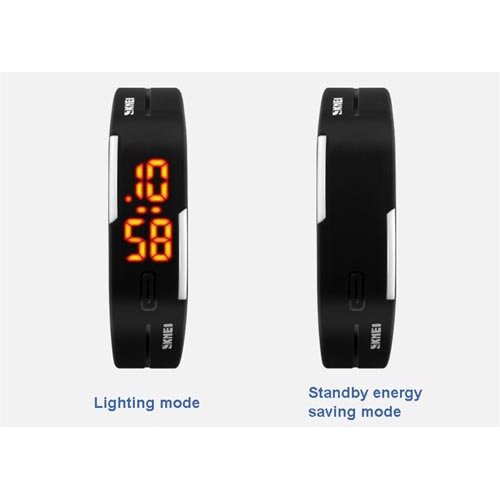 MURAH -  Jam Tangan SKMEI ORIGINAL Led Gelang Sport Anti Air Berkualitas Jam Tangan Sport