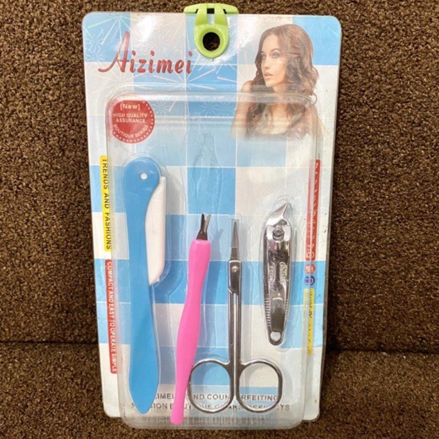 Manicur Set / Alat Menicure Pedicure / Pemotong Kuku / Gunting Kuku / Alat Cukur / Pengikis Kuku