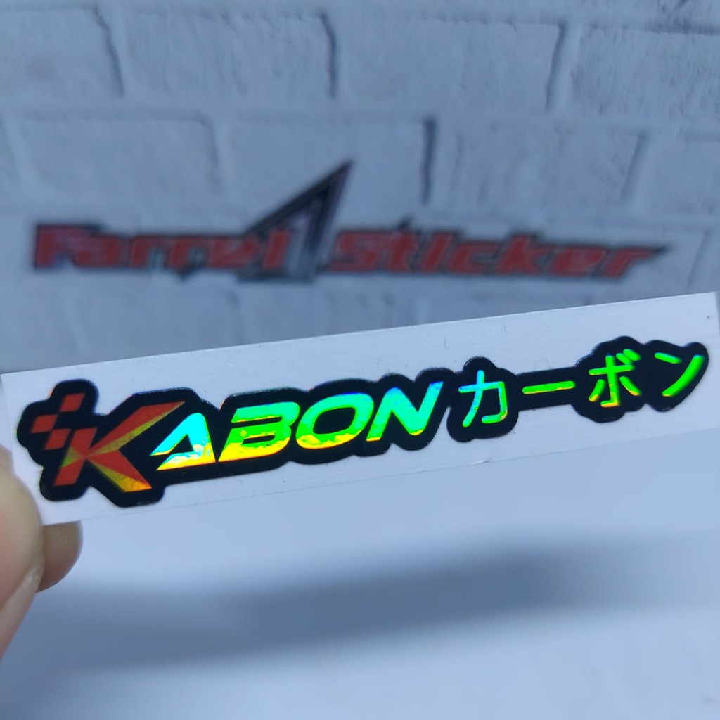 Stiker sticker kabon mini