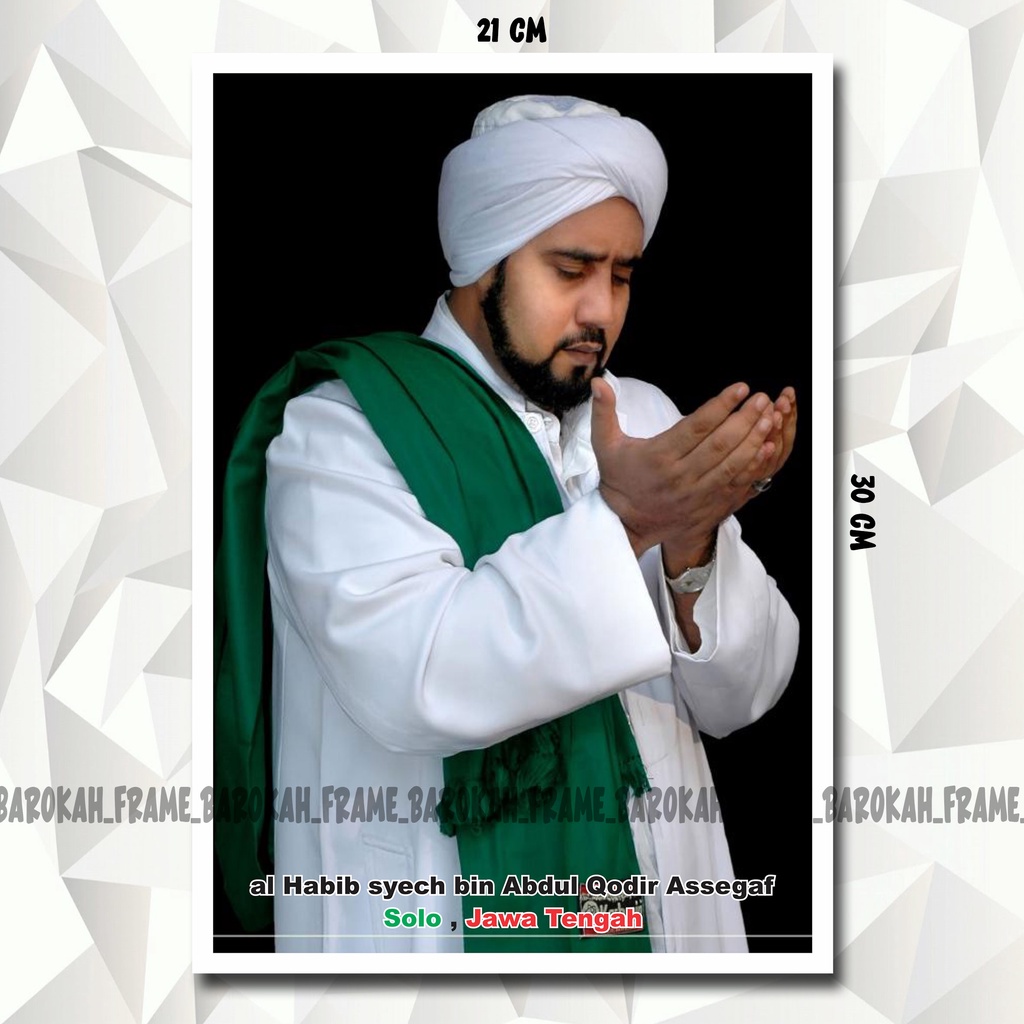 foto habib syeh poster habib syeh bin abdulqodir assegaf