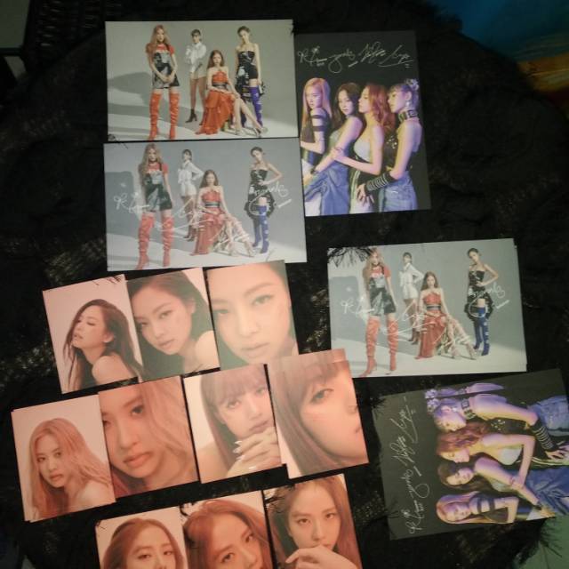 Blackpink postcard + puzzle