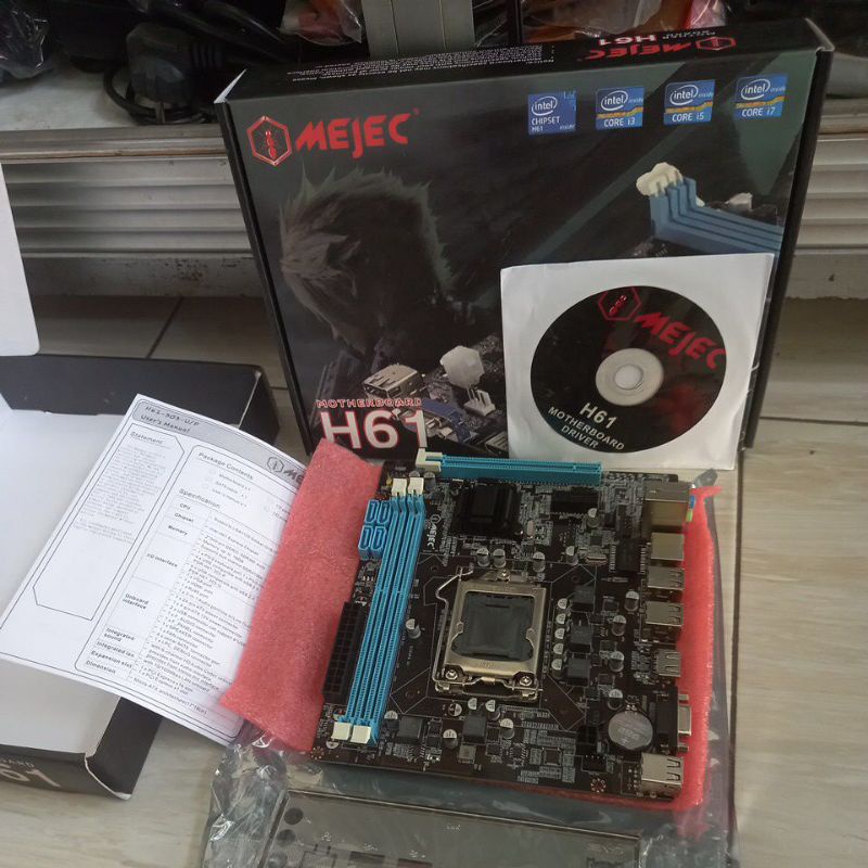 motherboard h61 lga 1155 baru - mainboard h61