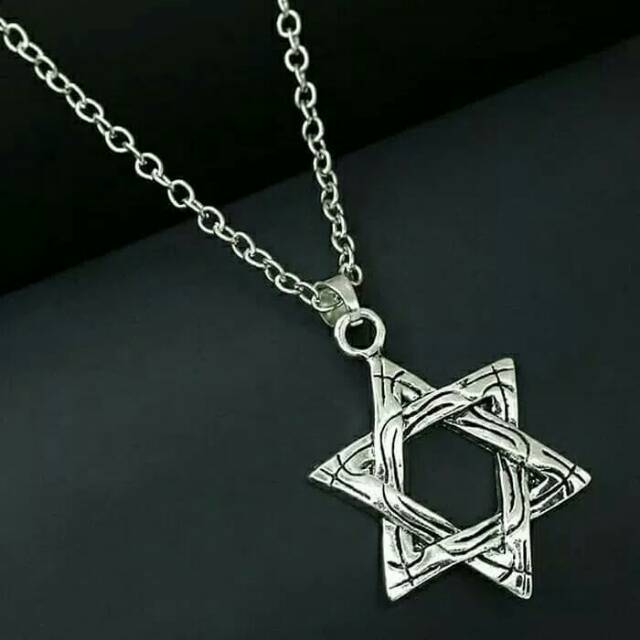 Kalung Fashion Keren Aksesoris Impor korea Bintang Daud