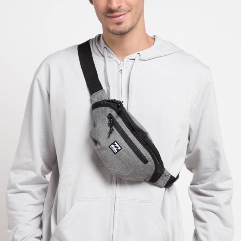 BILLABONG bali waistbag sling bag GREY ORIGINAL 100% sale