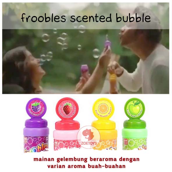 Zoetoys Froobles Scented Bubble | Mesin Bubble Camera With Music Disney Mickey Minnie Donald Daisy T