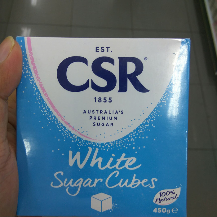 

PROMO SPESIAL - CSR WHITE SUGAR CUBES 450GR