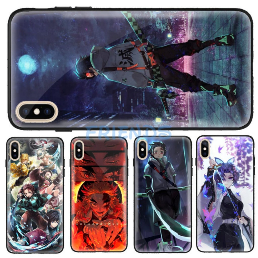 HUAWEI NOVA 5 , NOVA 5i , NOVA 5T, NOVA 5T PRO PREMIUM CASE GLASS MOTIF KIMETSU NO YAIBA KNY