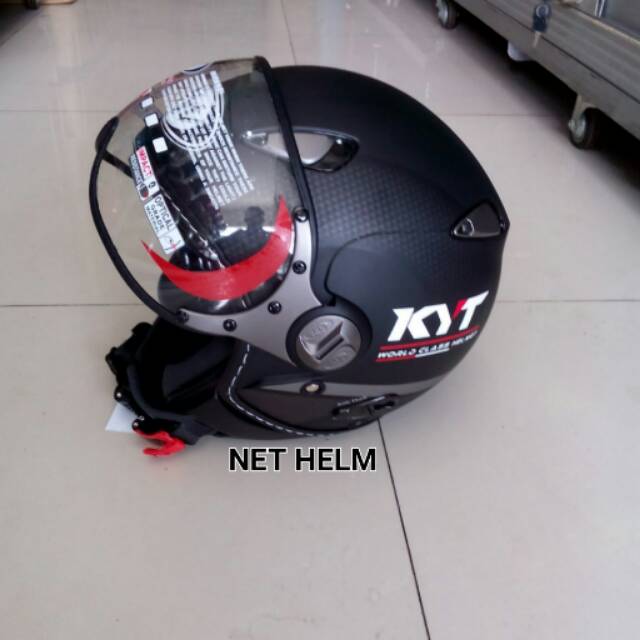 HELM KYT ELSICO#3 BLACK DOFT/GUN ORIGINAL KYT ELSICO