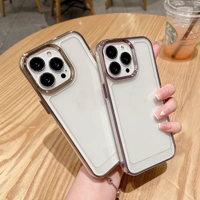 Soft case Silikon Transparan Untuk iPhone 11 12 13 pro max x xs max xr 7 + 8 plus