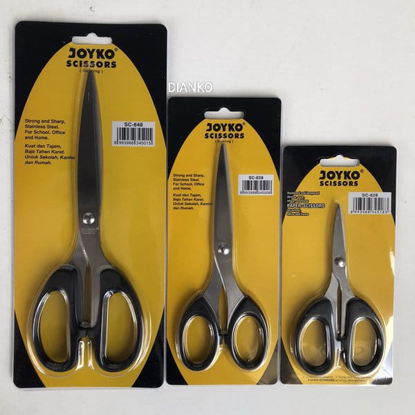 

Gunting Kertas Gunting Scissors Joyko Hitam SC-828 838 848