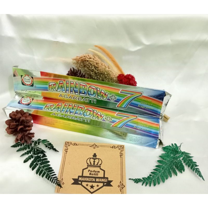 Dupa Stick Rainbow  7 Macam Aroma Bukhur Khas Arab Timur