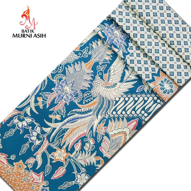 Batik Murni Asih - Kain Batik Solo Kain Panjang Turquoise
