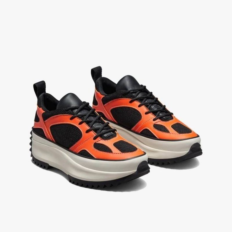 Converse Run Star Hike Ox Veloz Bold Mandarin Black