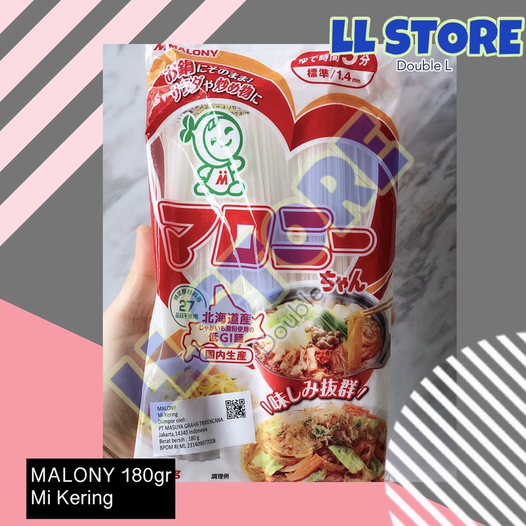 MALONY Marony Harusame 180 gr | Mi Kering Jepang