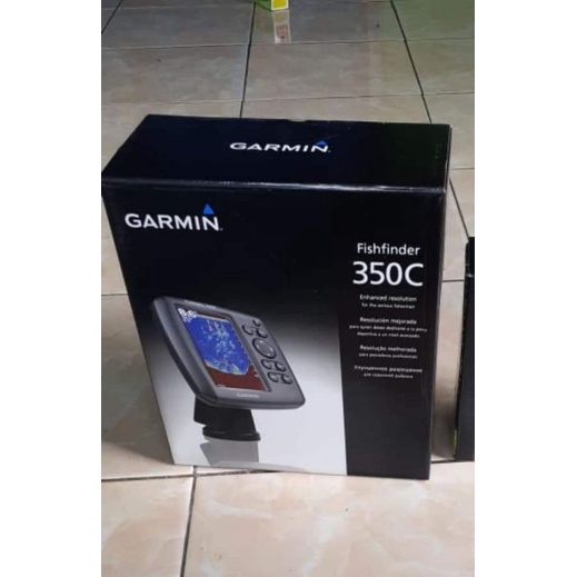 GPS Garmin Fishfinder 350c Second Like New / Garmin Fish Finder 350 c
