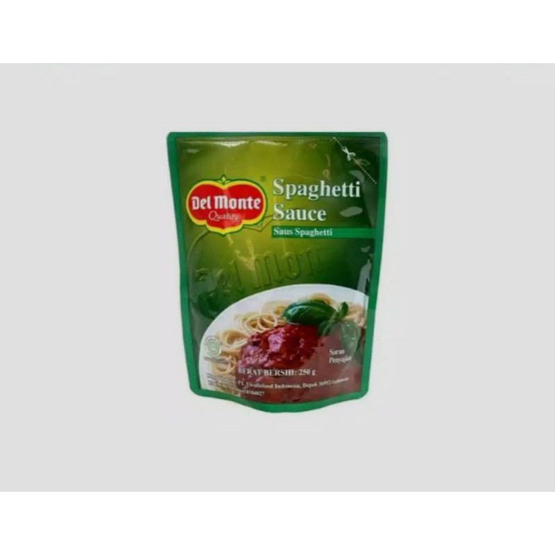 

Delmonte saus spageti pouch 250 gram