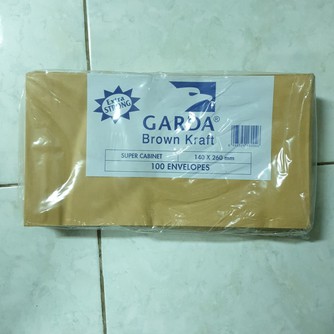

Amplop Kraft Polos Super Kabinet Garda