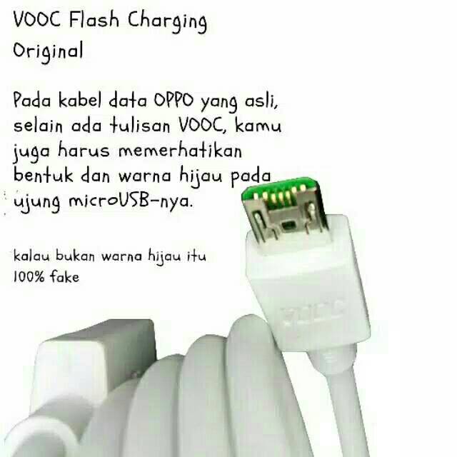 [ PENGISI DAYA SUPER CEPAT ] Charger oppo original 100% VOOC 4A / Charger oppo F9 F3 plus