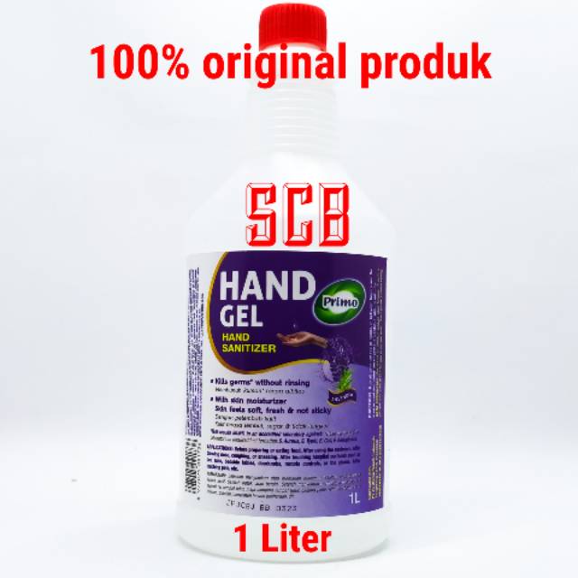 Primo Hand Gel 1 Liter / Primo Hand Sanitizer