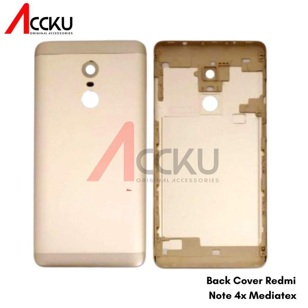 TUTUP BELAKANG XIAOMI REDMI NOTE 4  MEDIATEK BACK COVER XIOMI REDMI NOTE 4 MEDIATEK HIGH QUALITY