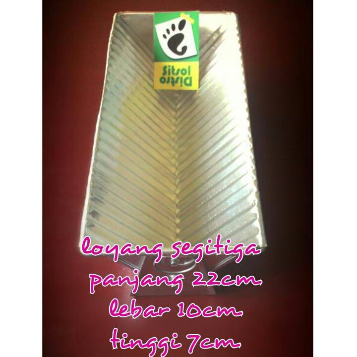 loyang segitiga/loyang semangka