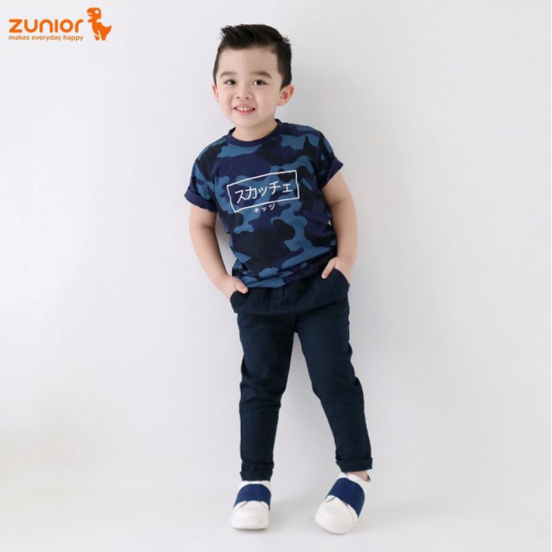 Celana Chinos Anak laki laki Panjang Bahan Katun Formal pants zunior