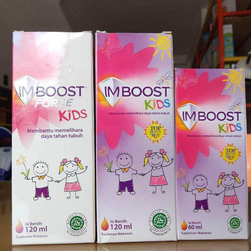 Imboost Kids Syrup 60 ml /imboost syrup || vitamin daya tahan tubuh anak || suplemen Anak || imboost multivitamin