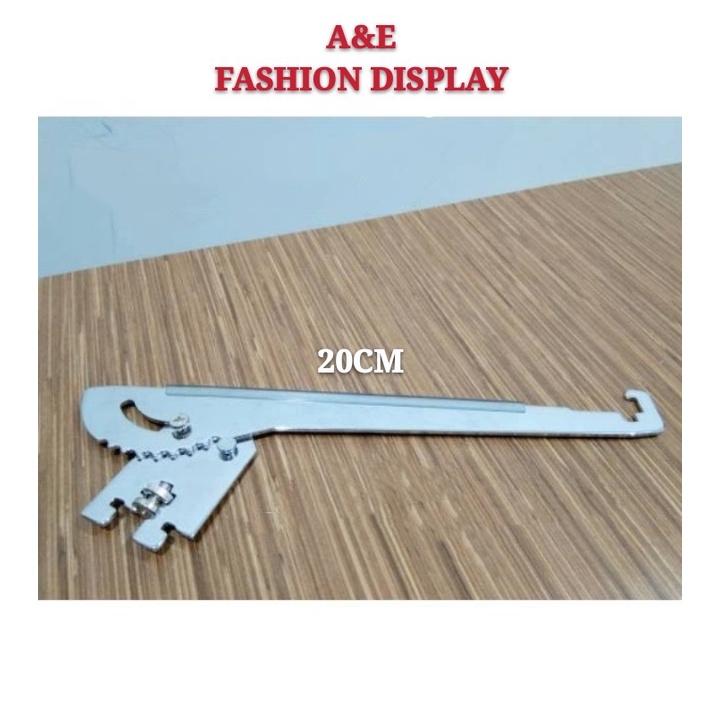 HANGER SLENTING KACA/DAUN BRACKET/BRACKET KACA/PENYANGGA RAK KACA