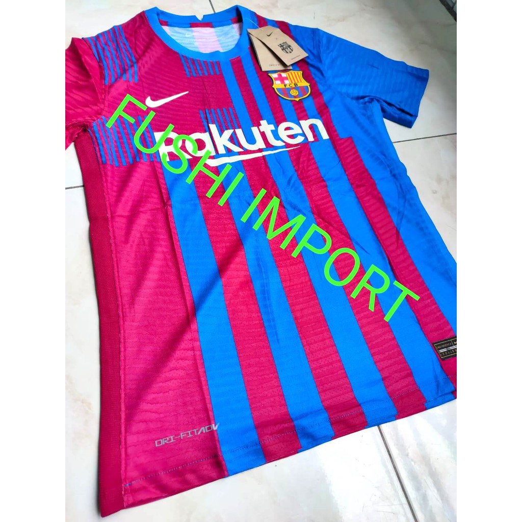 PLAYER ISSUE DRIFIT ADV - JERSEY BOLA BARCA HOME 2021-2022 VAPORKNIT HQ IMPORTS