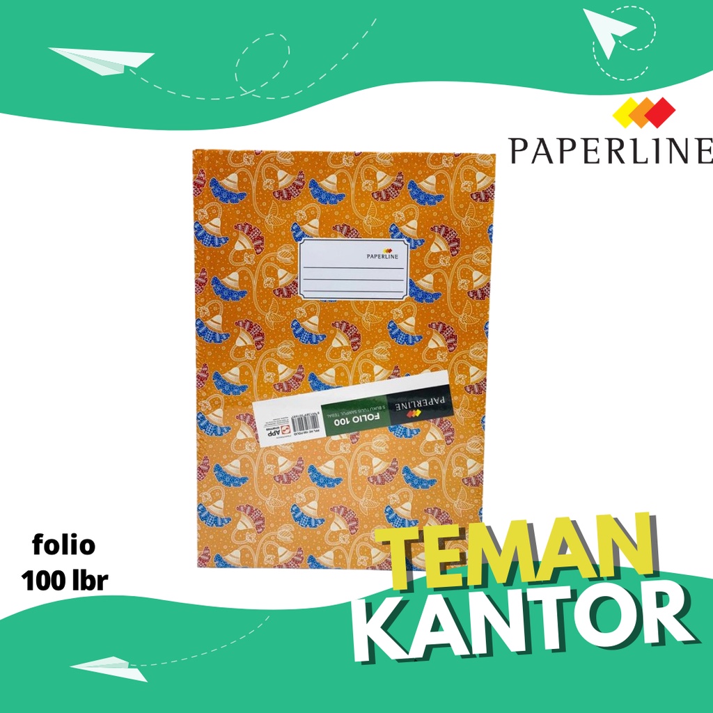 

Buku Folio 100 Lembar Paperline