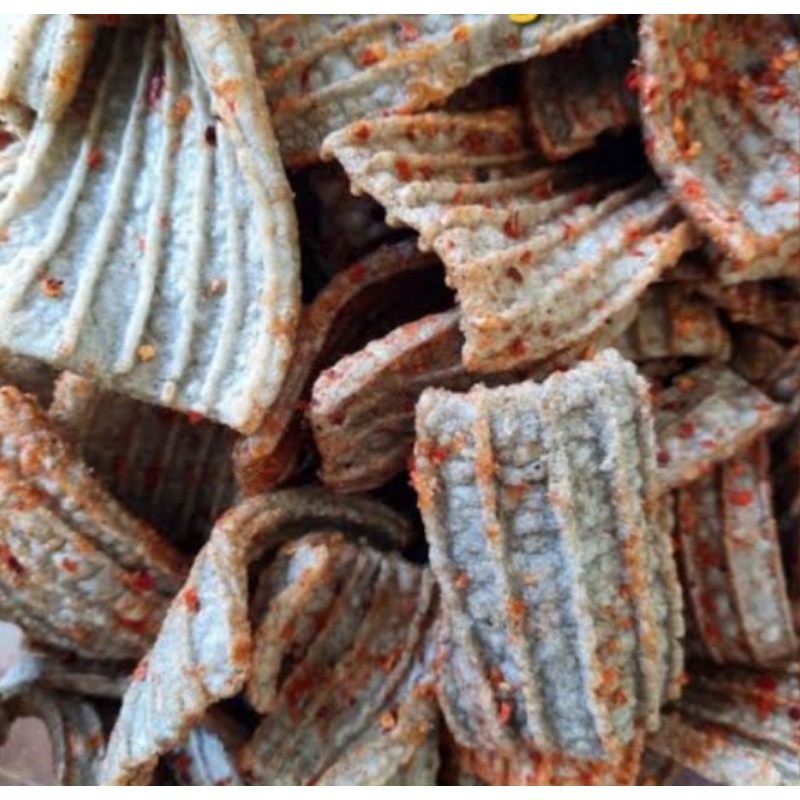 

kerupuk jengkol pedas